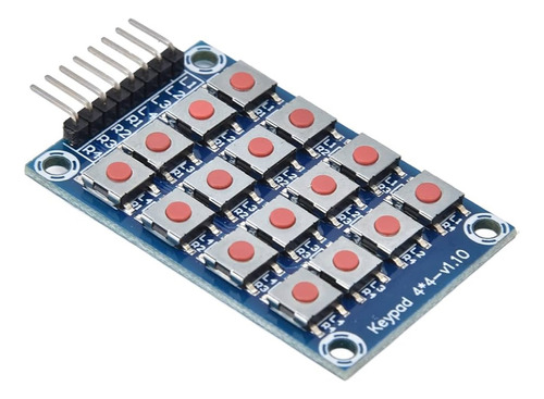 Teclado Matricial 4x4 Para Arduino X2unidades Emakers  