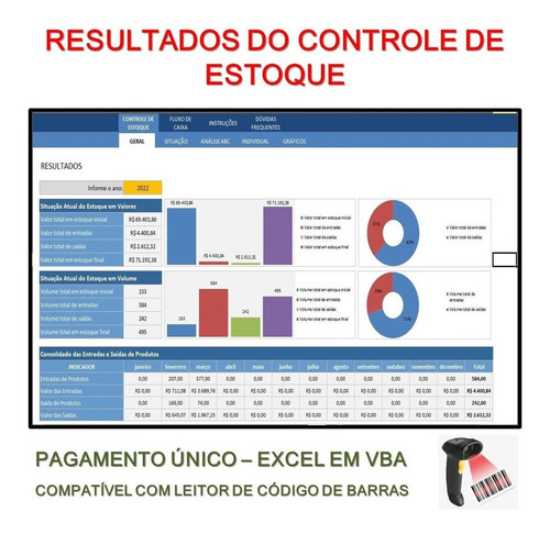 Imagem 6 de 7 de Sistema De Vendas Frente De Caixa Pdv, Estoque, Fluxo Caixa