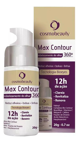 Cosmobeauty Redutor de Olheiras Max Contour 20g