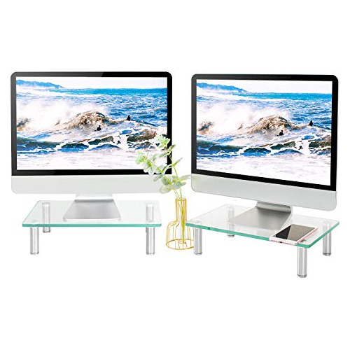 Soporte Vertical Monitor Doble Computadora Soporte Vert...