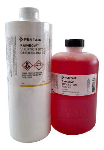 Ortotolidina Cloro Oto Reactivo + Rojo Fenol Medidor Ph