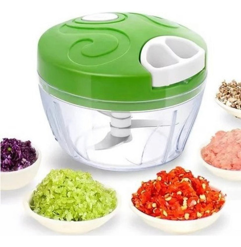 Cortador Para Verdura Manual Food Chopper Picador Salsa Verde