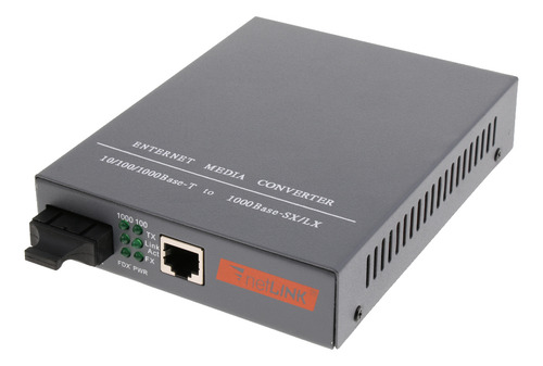 2 Transceptor De Fibra De Modo Gigabit Ethernet Media