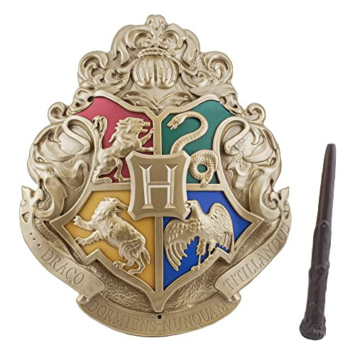 Harry Potter Hogwarts Light Sign With Magical Wand Cont...