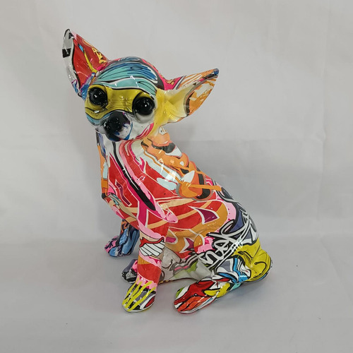 Estatua De Graffiti Chihuahua, Escultura De Del Alfabeto
