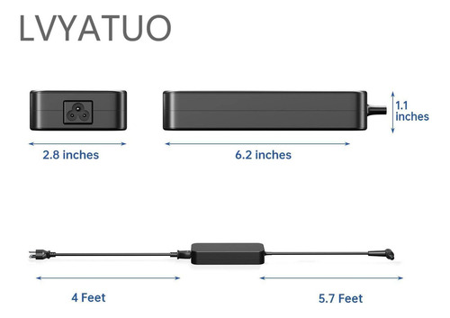Cargador De Computadora Portátil Para Asus Adp-180mb F Asus