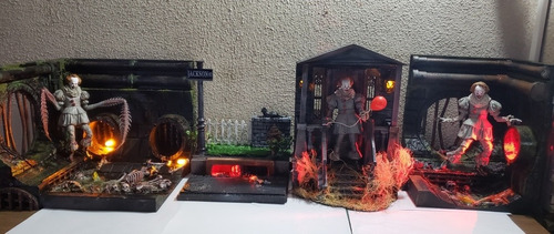 Maqueta Para Figura De It Pennywise Escala Neca