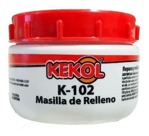 Masilla Natural Muebles Madera K102 0,24kg Kekol