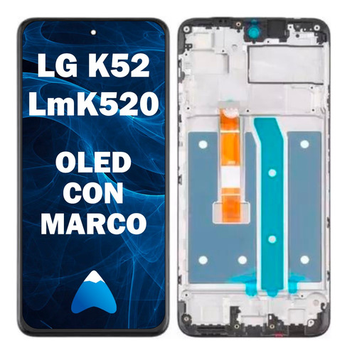Modulo Para LG K52 Lmk520 Con Marco Pantalla Display Tactil