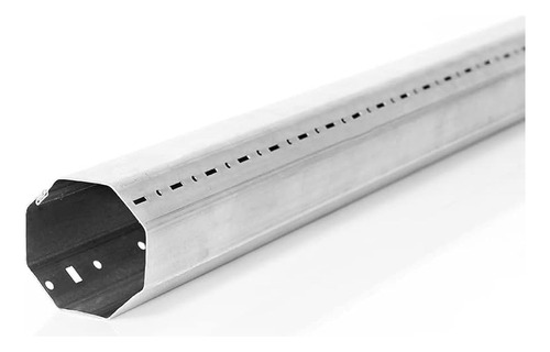 Tubo Octagonal Galvanizado 60mmx2.44m 0.8mm Ads