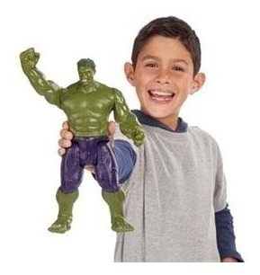 Boneco Articulável Avengers Vingadores Hulk C/ Som, Luz 30cm