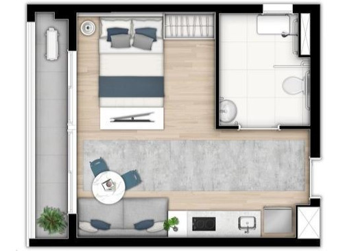 Imagem 21 de 22 de Studio Residencial Para Venda, Butantã, São Paulo - St6865. - St6865-inc
