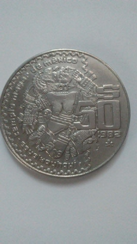 Moneda De 50 Pesos Coyolxauhqui