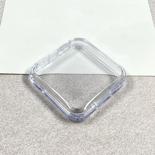 A Caja De Almacenamiento De Uñas Acrílica De 10 Piezas Claro
