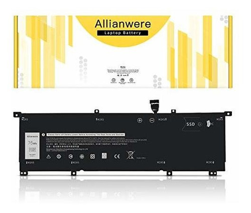 Batería Portátil Allianwere 8n0t7 Compatible Con Dell Pwy2a