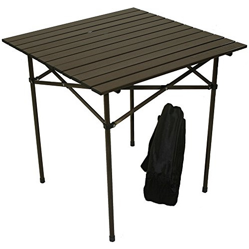 Ta2727 Tall Aluminum Portable Table With Carrying Bag, ...