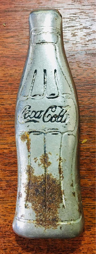 Destapador Coca-cola - Forma De Botella - Colección- Metal -