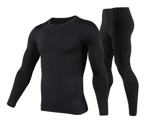 Conjunto Termico Remera Calza Pantalon Fas Motos