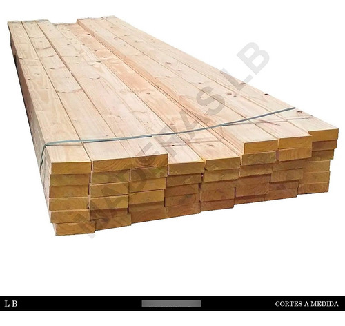 Paquete De 10 Tablas Saligna 1 X 3 X 3.66m Cepillado