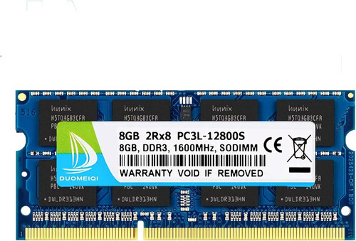 8gb Ddr3l 1600mhz Sodimm Ram, Duomeiqi Pc3-12800 Pc3l-12800s