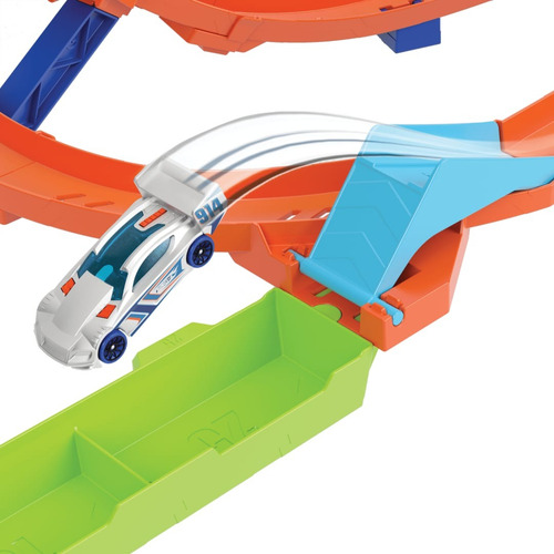 Hot Wheels Action Pista Desafío Del Ciclón Multicolor