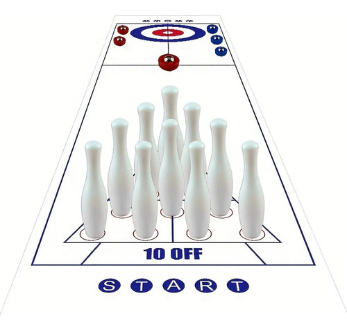 O Set De Juego De Mesa De Bolos