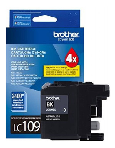 Cartucho De Tinta Brother Lc-109bk Negro