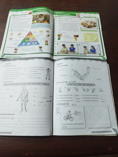 Libro Footprints 3 - Pupil's & Activity Books+ Macmillan (Usado)