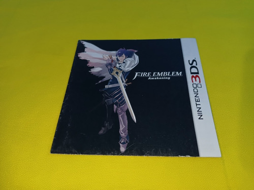 Manual Original Fire Emblem Awakening Nintendo 3ds