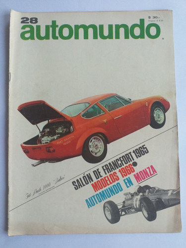 Revista Automundo Nro. 28 - Octubre 1965 *