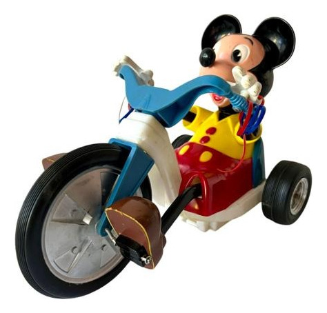 Mickey Mouse Little Big Wheel Hong Kong 1960 #0138 (Usado)