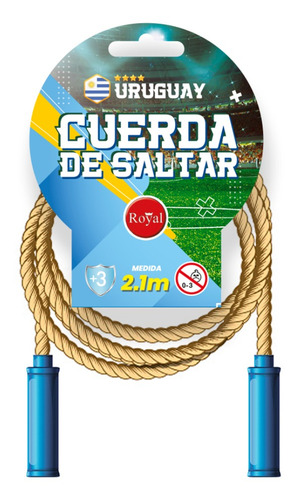 Cuerda De Saltar Uruguay Royal 2.1 M Universo Binario