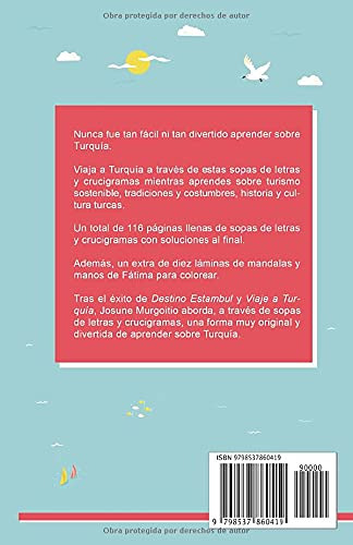 Pasatiempos A Lo Turco, De Murgoitio, Josune. Editorial Independently Published, Tapa Pasta Blanda, Edición 1 En Español, 2021