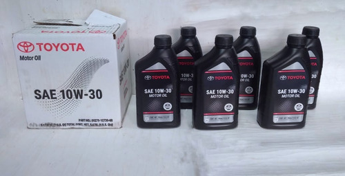 Aceite Semi Sintetico Toyota 10w-30