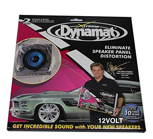 Dynamat Xtreme 1.4 Sq Kit Altavoz Pie; 2 Repuesto 10.0