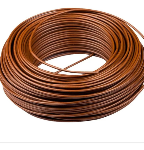 Cable Unipolar Trefilcon 1x4 Mm X 100 Mts Marron