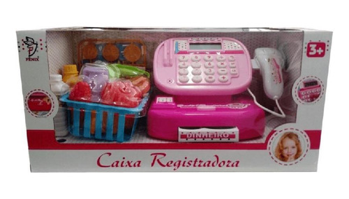Caixa Registradora Rosa Rc-394 - Fênix