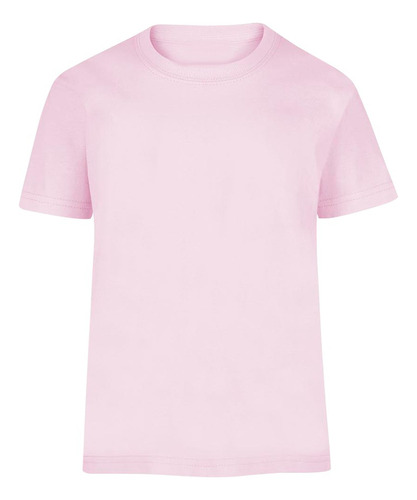 Playera Infantil Manga Corta Cuello Redondo
