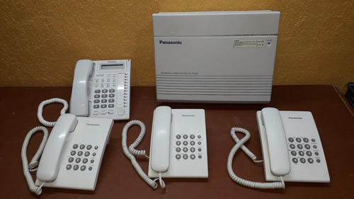 Conmutador Panasonic Kx-ta308 + Kx-t7730 Y 3 Tels. Kx-ts500 (Usado)