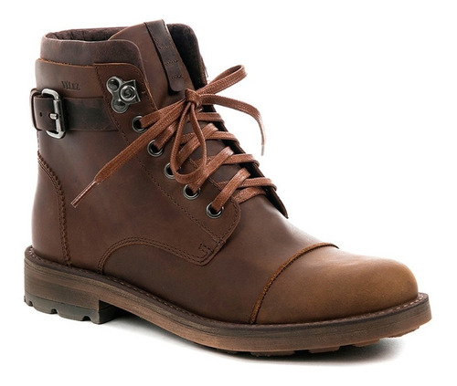 Botas Zapatos Casual Cuero Vintage Miel Velez