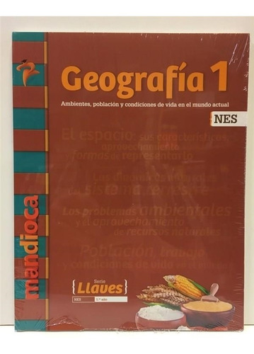 Geografia 1 Nes - Serie Llaves - Mandioca