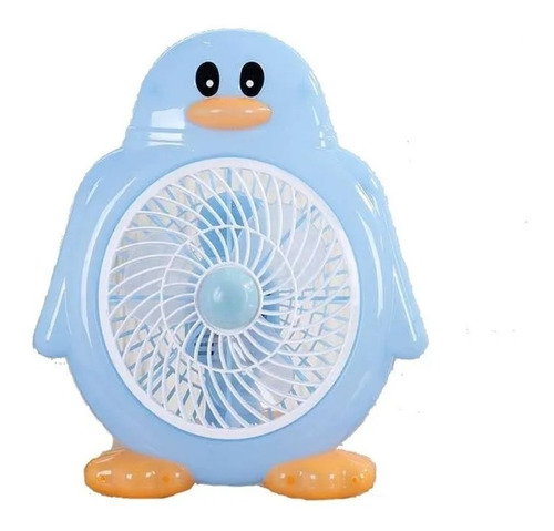 Mini Ventilador De Niños Electrico Potente Pinguino 