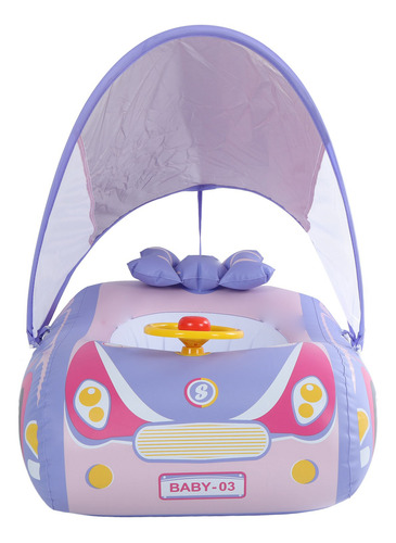 Flotador De Natación Inflable Para Bebés Con Forma De Coche,