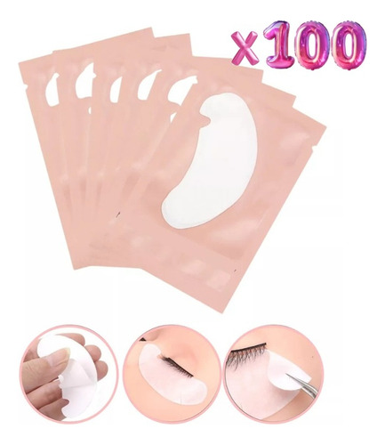 Sj- Para 100 Pares De Parches De Hidrogel Precortados Parait