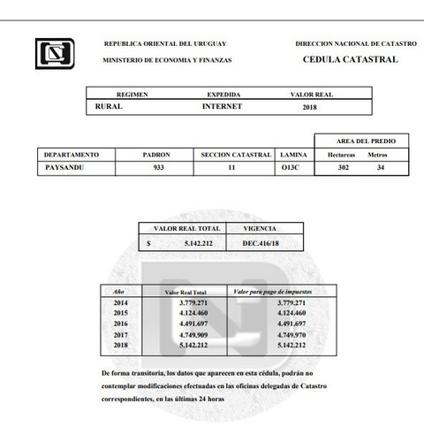 Venta Campo Agricola Ganadero Ideal Complejo.