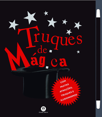 Truques de mágica: Com muitas atrações, truques e ilusionismos, de Dominic, Marc. Truques de mágica Editorial Ciranda Cultural Editora E Distribuidora Ltda. em português, 2008