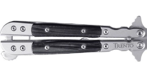 Imagen 2 de 6 de Navaja Mariposa Trento Butterfly 2 Cuchillo Facon Cortapluma