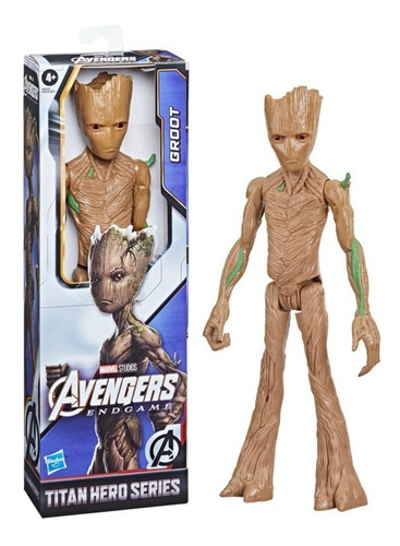 Boneco Groot Guardiões Da Galáxia Disney Plus Marvel Hasbro