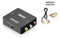 Comprar Convertidor Adaptador Hdmi A Rca Av Pc Laptop Hd Tv