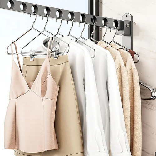 Colgador De Ropa De Pared, Plegable, Para Ropa, Resistente Y